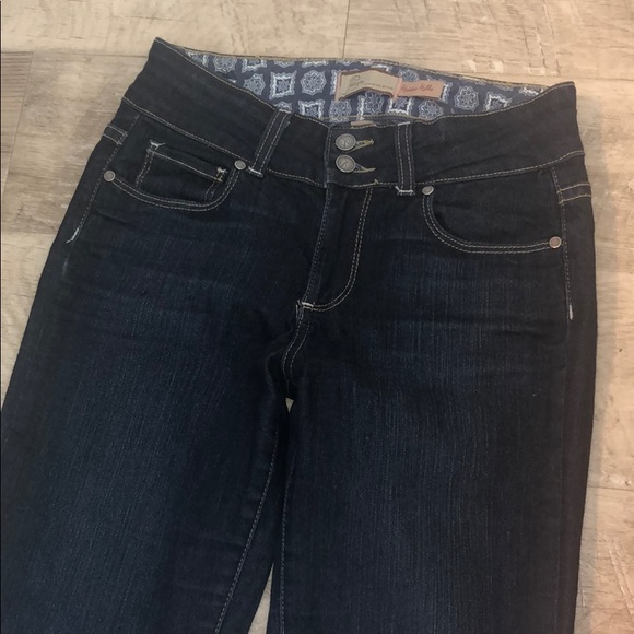 PAIGE Denim - Paige Jeans high-rise flare dark wash jeans